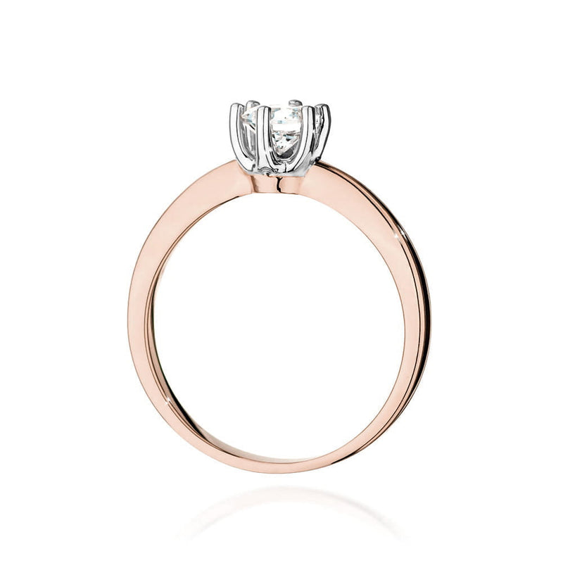Inel Aur 14K cu Diamant de Laborator 0.50 ct, imaginea 7 din 12