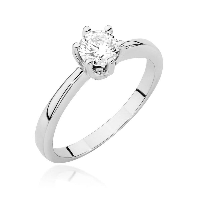 Inel Aur 14K cu Diamant de Laborator 0.50 ct, imaginea 9 din 12