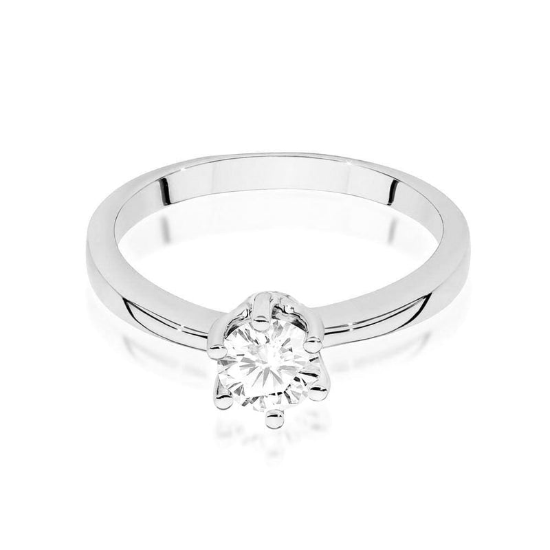 Inel Aur 14K cu Diamant de Laborator 0.50 ct, imaginea 10 din 12