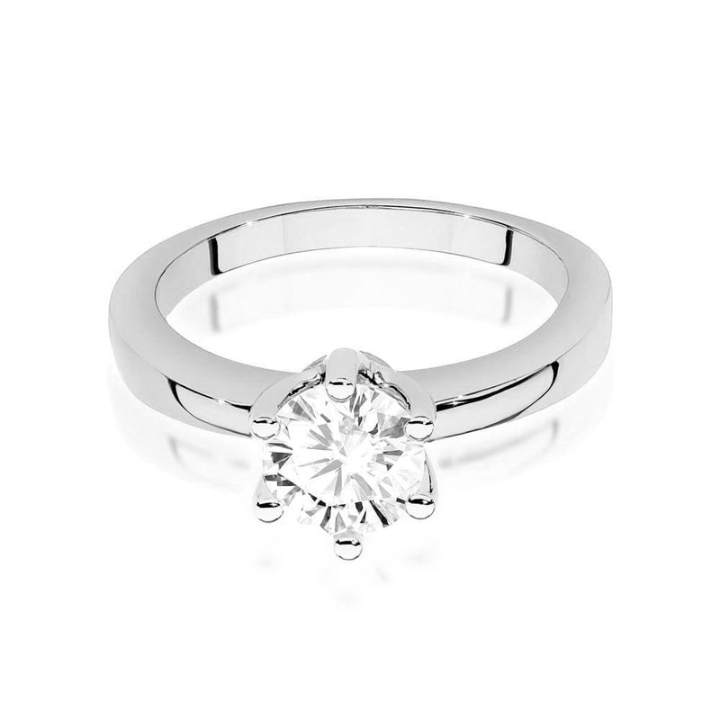 Inel Aur 14K cu Diamant de Laborator 0.70 ct, imaginea 10 din 12
