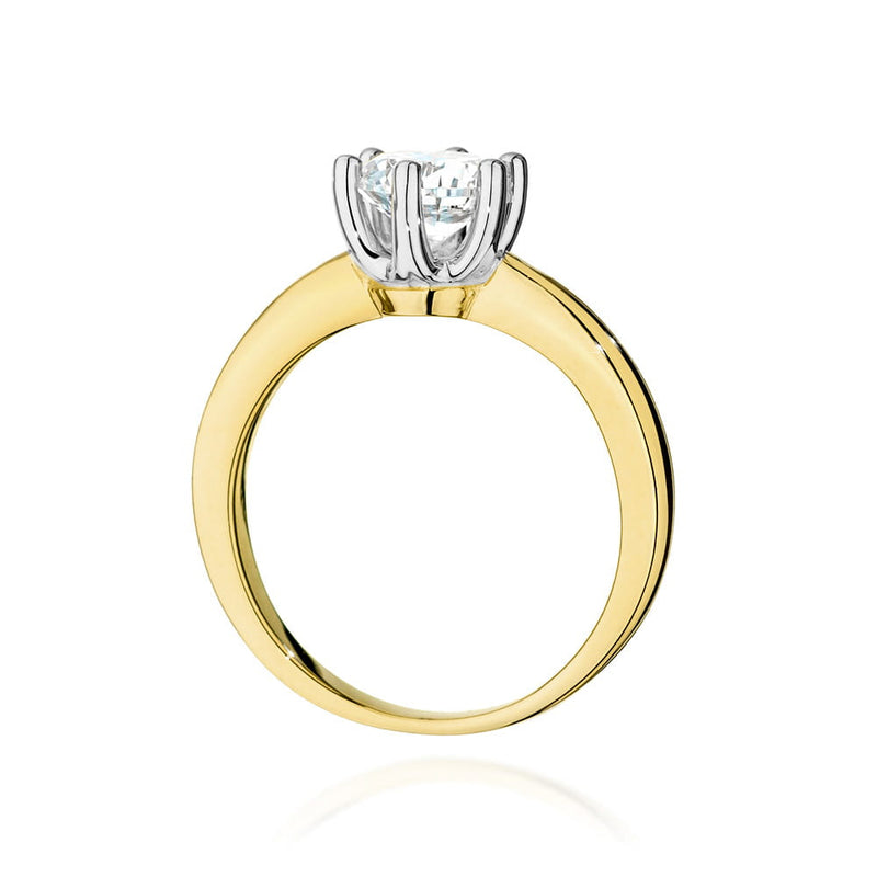 Inel Aur 14K cu Diamant de Laborator 0.70 ct, imaginea 3 din 12