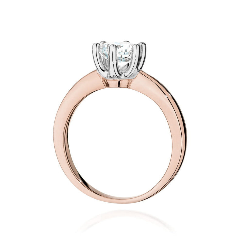 Inel Aur 14K cu Diamant de Laborator 0.70 ct, imaginea 7 din 12