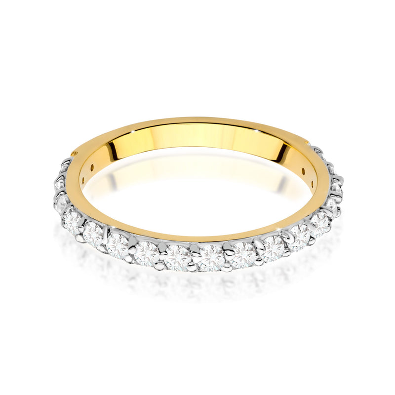 Inel Aur 14K cu Diamante de Laborator 0.34 ct, imaginea 2 din 12