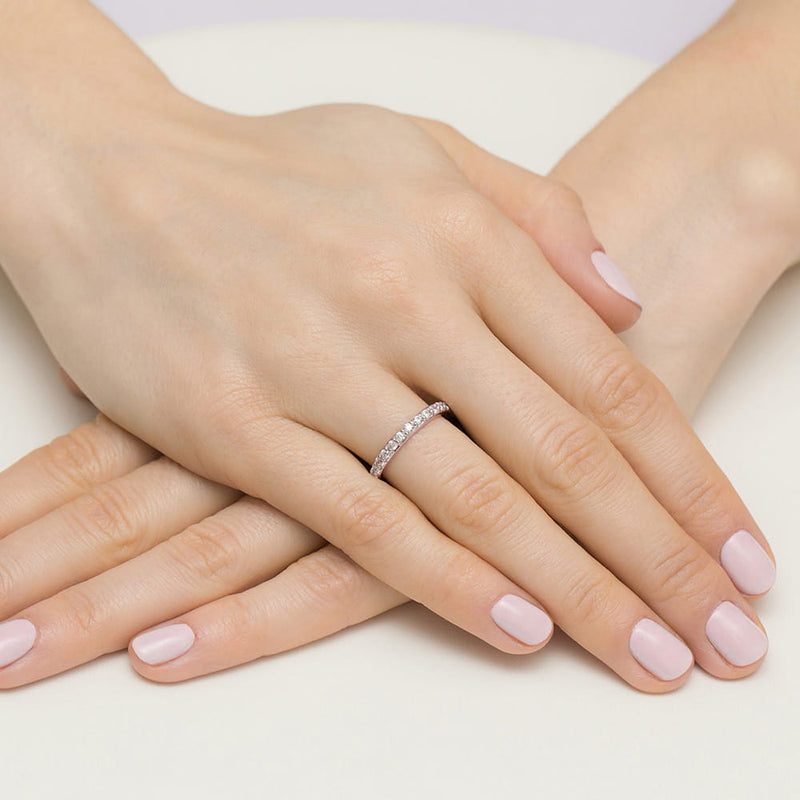 Inel Aur 14K cu Diamante de Laborator 0.34 ct, imaginea 8 din 12