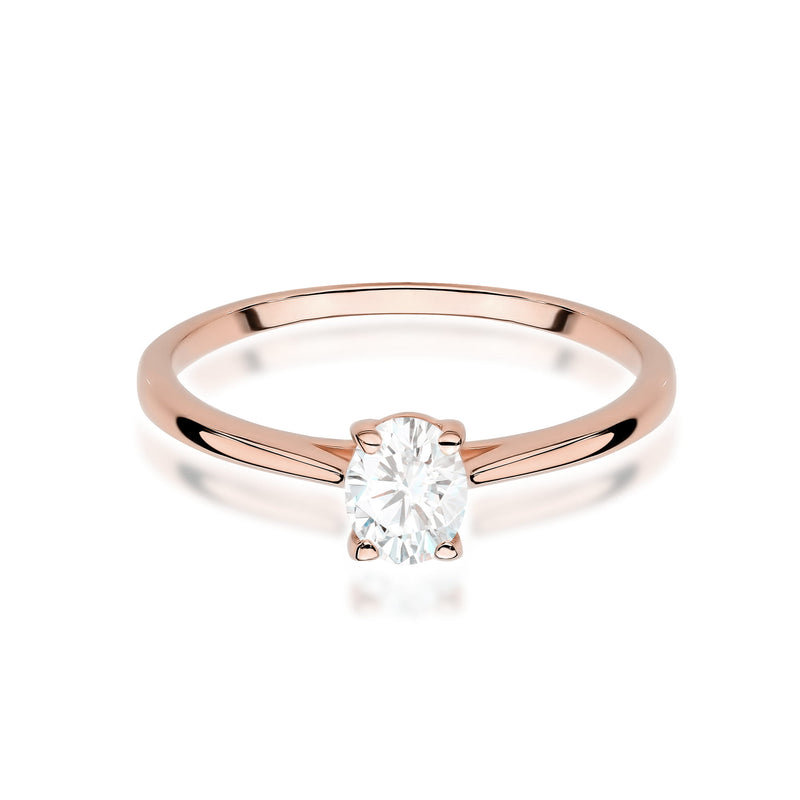 Inel Aur 14K cu Diamant de Laborator 0.30 ct, imaginea 6 din 12