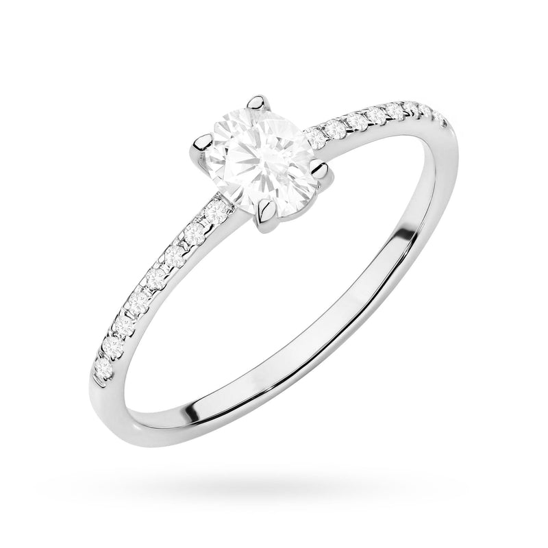 Inel Aur 14K cu Diamante de Laborator 0.38 ct, imaginea 9 din 12