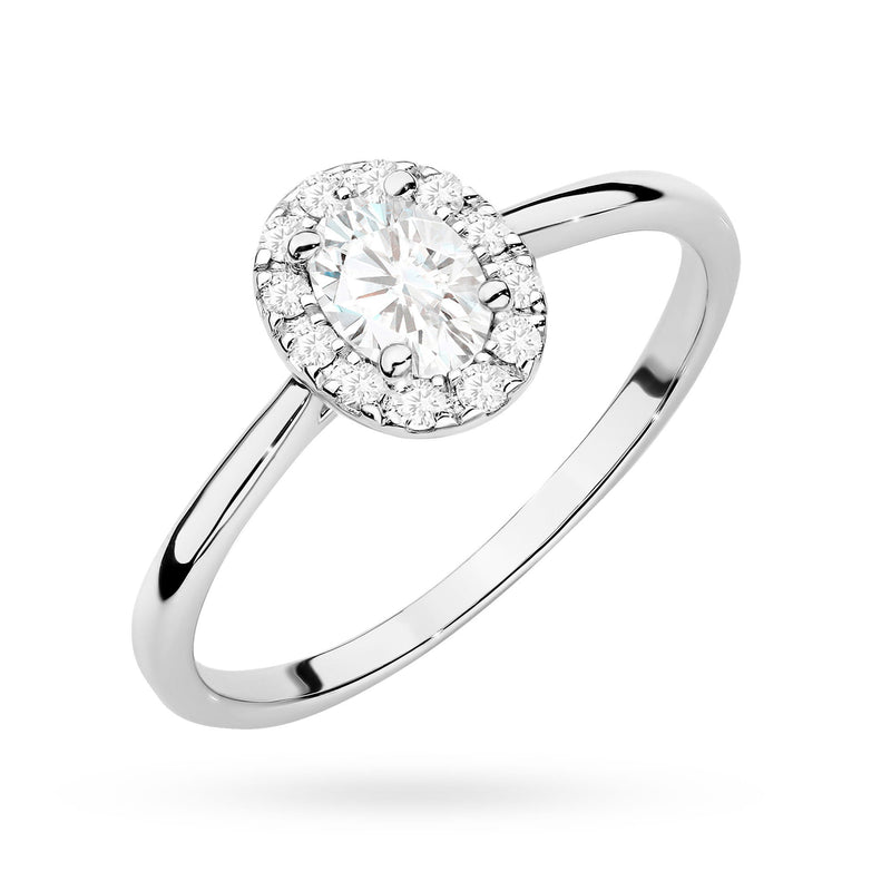 Inel Aur 14K cu Diamante de Laborator 0.40 ct, imaginea 9 din 12