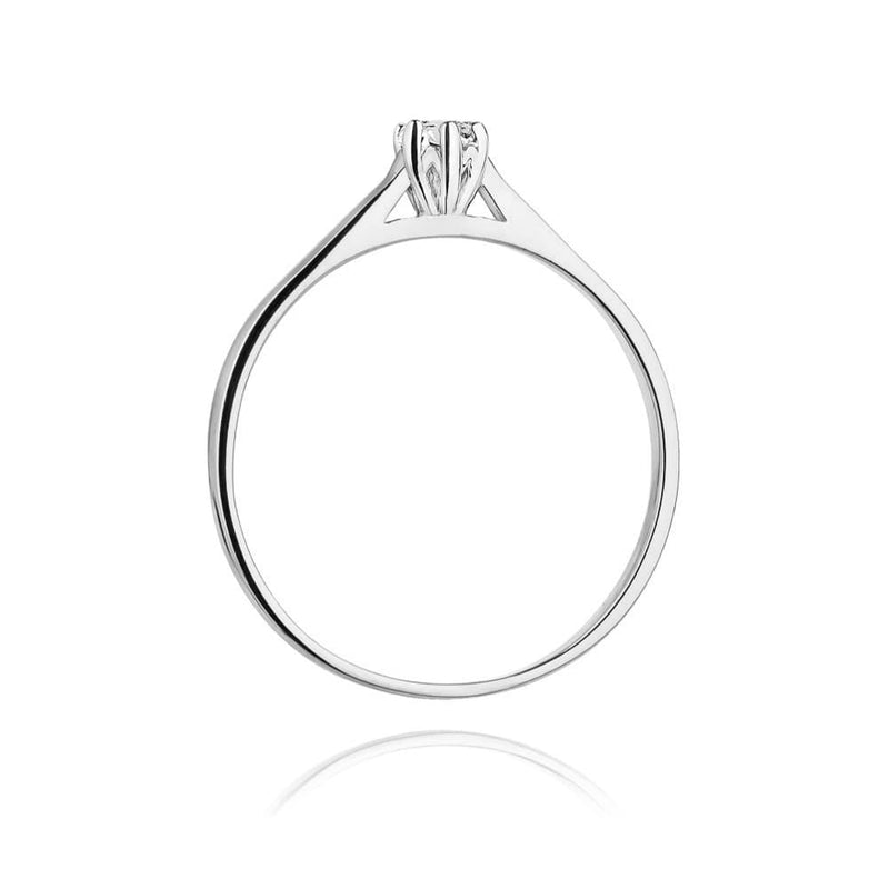 Inel Aur 14K cu Diamant de Laborator 0.10 ct, imaginea 11 din 12