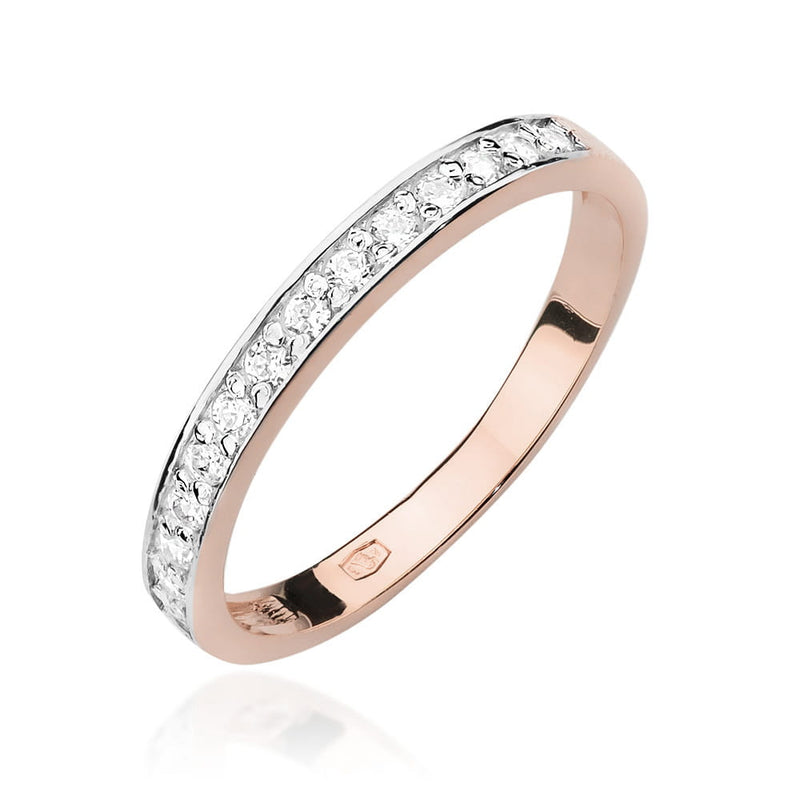 Inel Aur 14K cu Diamante Naturale 0.20 ct, imaginea 5 din 12