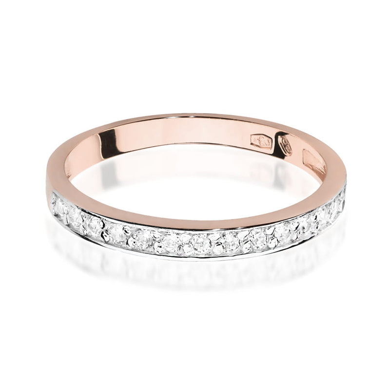Inel Aur 14K cu Diamante Naturale 0.20 ct, imaginea 6 din 12
