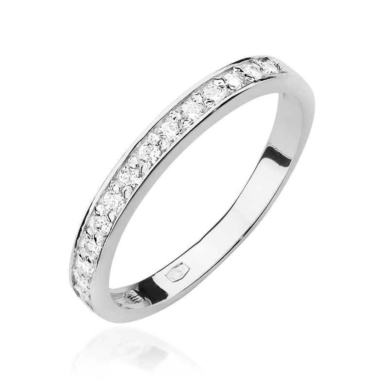 Inel Aur 14K cu Diamante Naturale 0.20 ct, imaginea 9 din 12