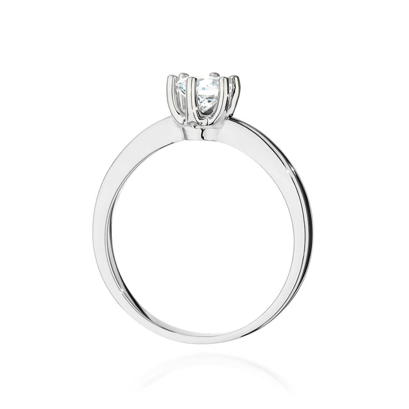 Inel Aur 14K cu Diamant Natural 0.50 ct, imaginea 11 din 12