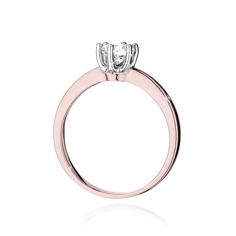 Inel Aur 14K cu Diamant Natural 0.50 ct, imaginea 7 din 12