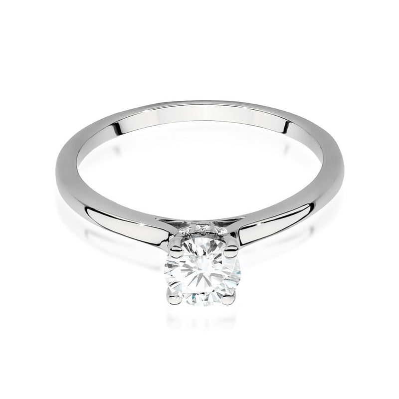 Inel Aur 14K cu Diamante Naturale 0.56 ct, imaginea 8 din 9