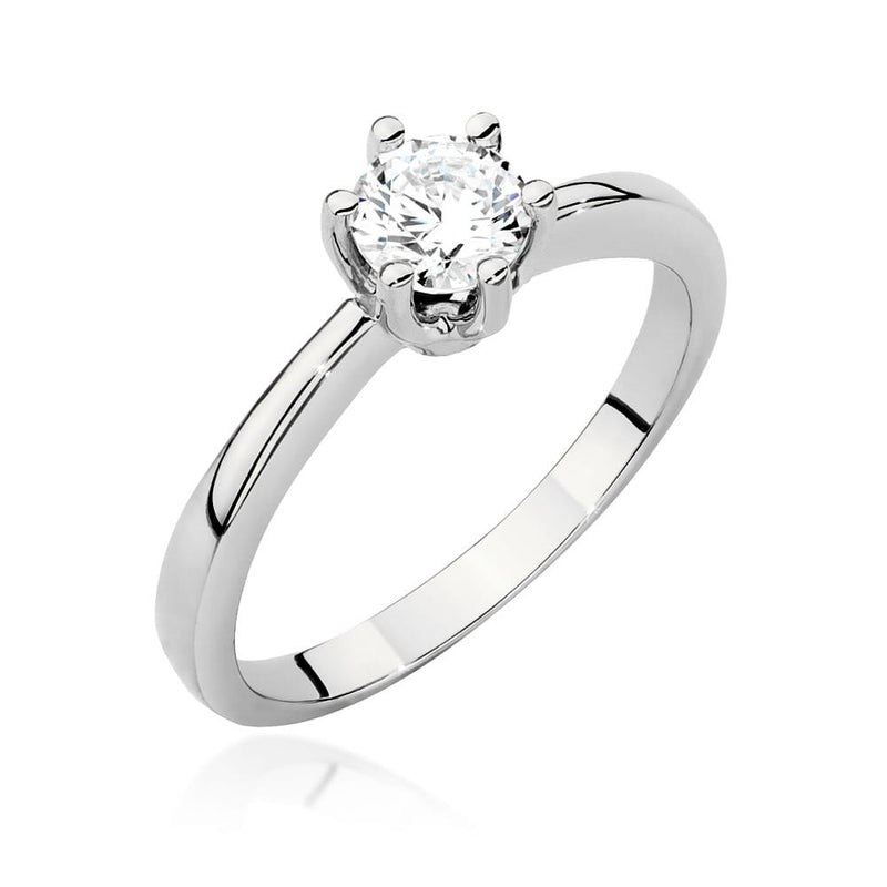 Inel Aur 14K cu Diamant Natural 0.50 ct, imaginea 7 din 9