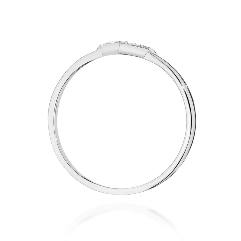 Inel Aur 14K cu Diamante Naturale 0.04 ct, imaginea 11 din 12