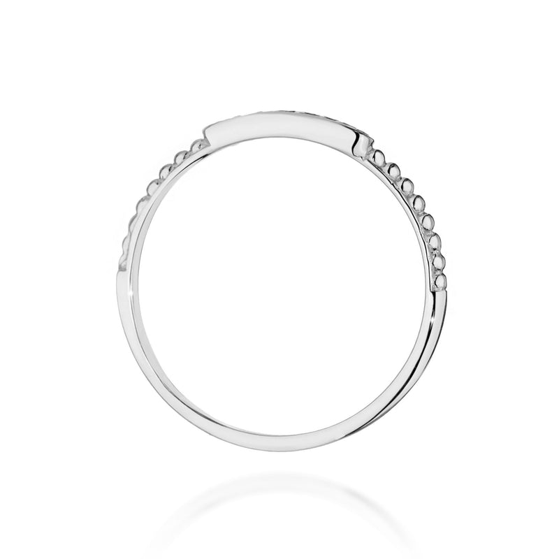 Inel Aur 14K cu Diamante Naturale 0.04 ct, imaginea 11 din 12