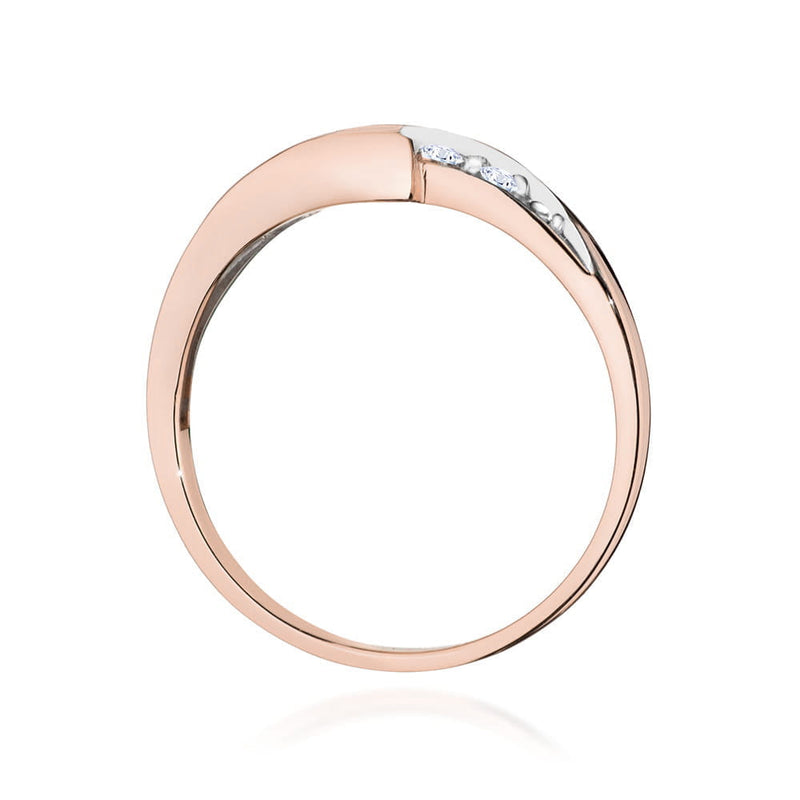 Inel Aur 14K cu Rubin 0.30 ct si Diamante Naturale 0.06 ct, imaginea 7 din 12