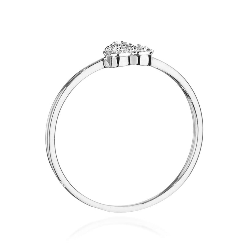Inel Aur 14K cu Diamante Naturale 0.10 ct, imaginea 11 din 12