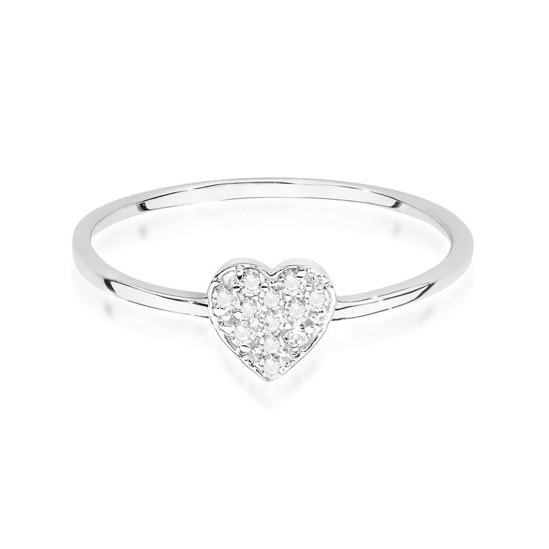 Inel Aur 14K cu Diamante Naturale 0.10 ct, imaginea 10 din 12