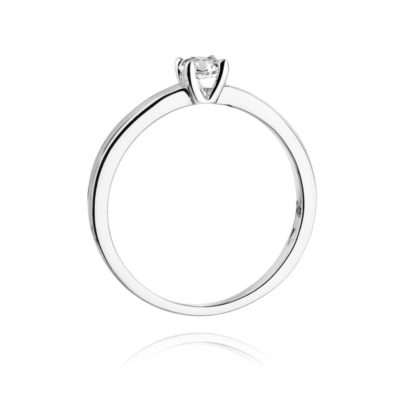 Inel Aur 14K cu Diamant Natural 0.25 ct, imaginea 11 din 12
