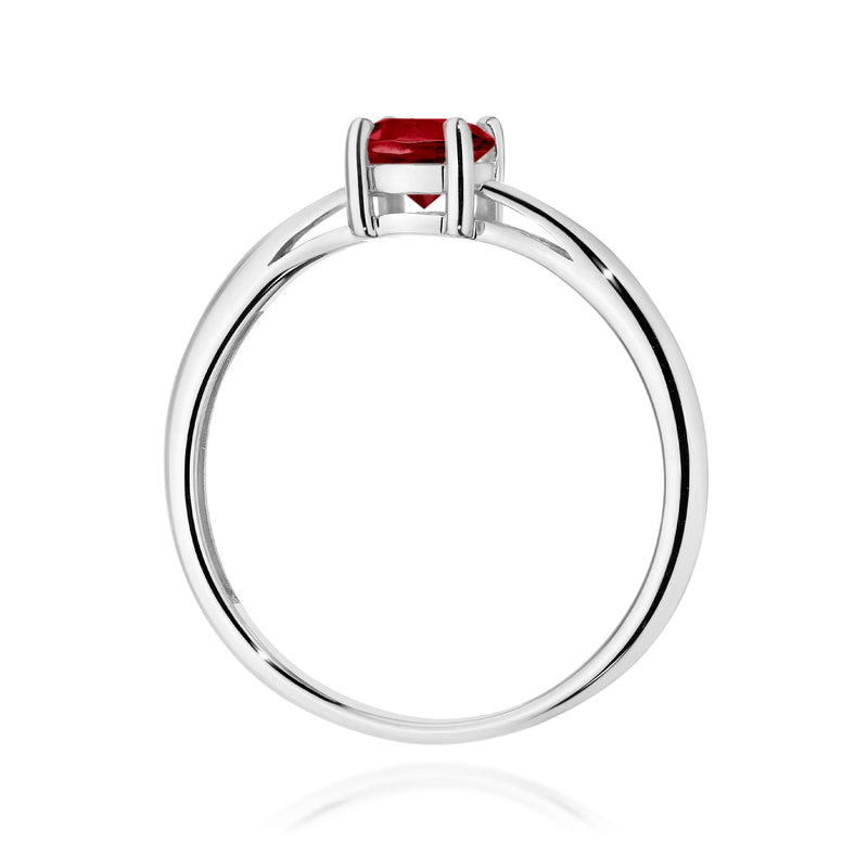 Inel Aur 14K cu Granat 0.60 ct, imaginea 11 din 12