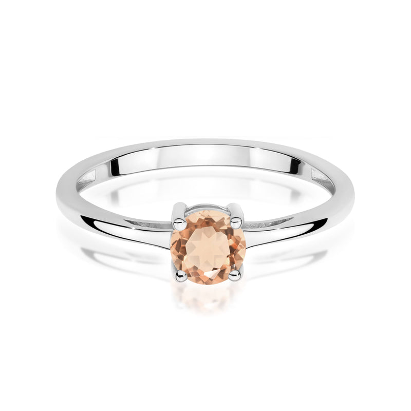 Inel Aur 14K cu Morganit 0.40 ct, imaginea 10 din 12