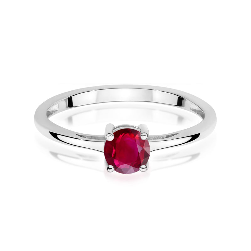 Inel Aur 14K cu Rubin 0.60 ct, imaginea 10 din 12