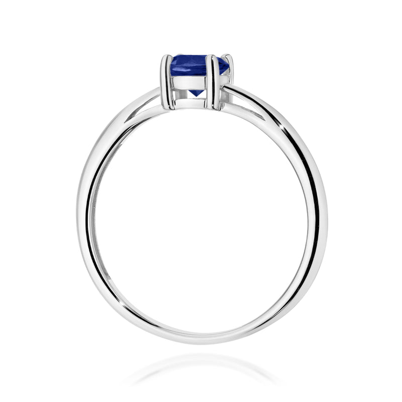 Inel Aur 14K cu Safir 0.50 ct, imaginea 11 din 12