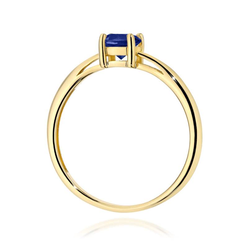 Inel Aur 14K cu Safir 0.50 ct, imaginea 3 din 12