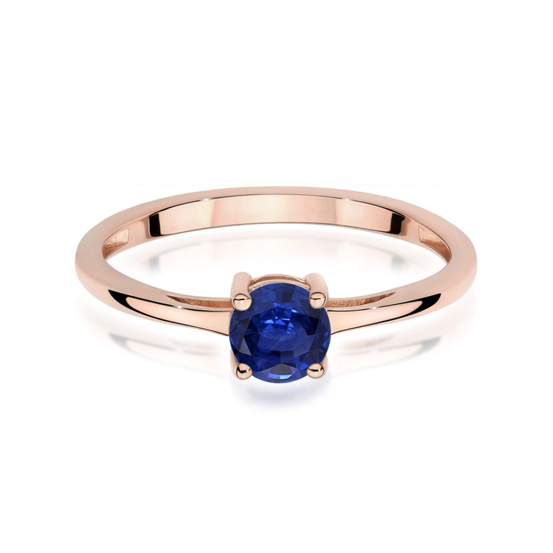 Inel Aur 14K cu Safir 0.50 ct, imaginea 6 din 12