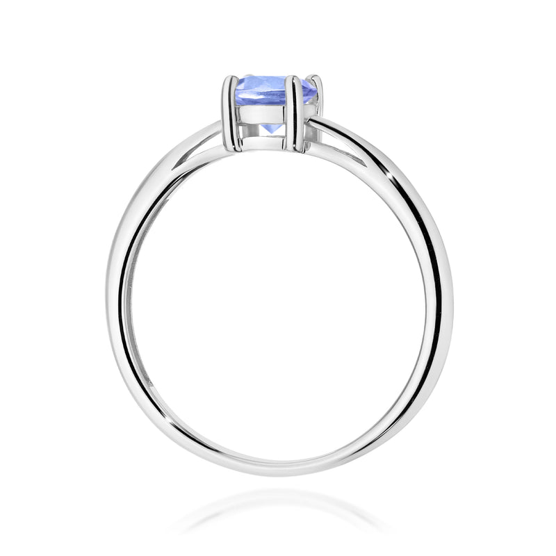 Inel Aur 14K cu Tanzanit 0.50 ct, imaginea 11 din 12