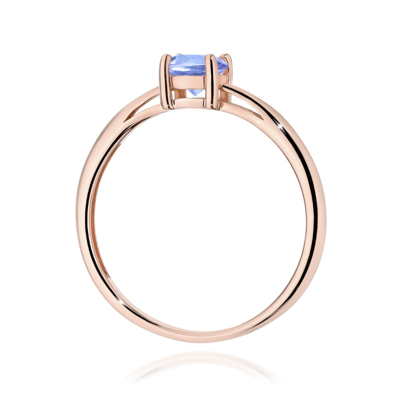 Inel Aur 14K cu Tanzanit 0.50 ct, imaginea 7 din 12