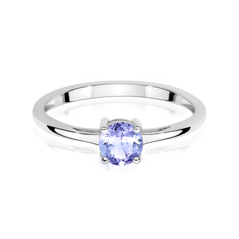 Inel Aur 14K cu Tanzanit 0.50 ct, imaginea 10 din 12