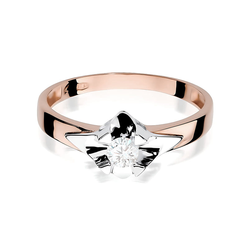 Inel Aur 14K cu Diamant de Laborator 0.20 ct, imaginea 6 din 12