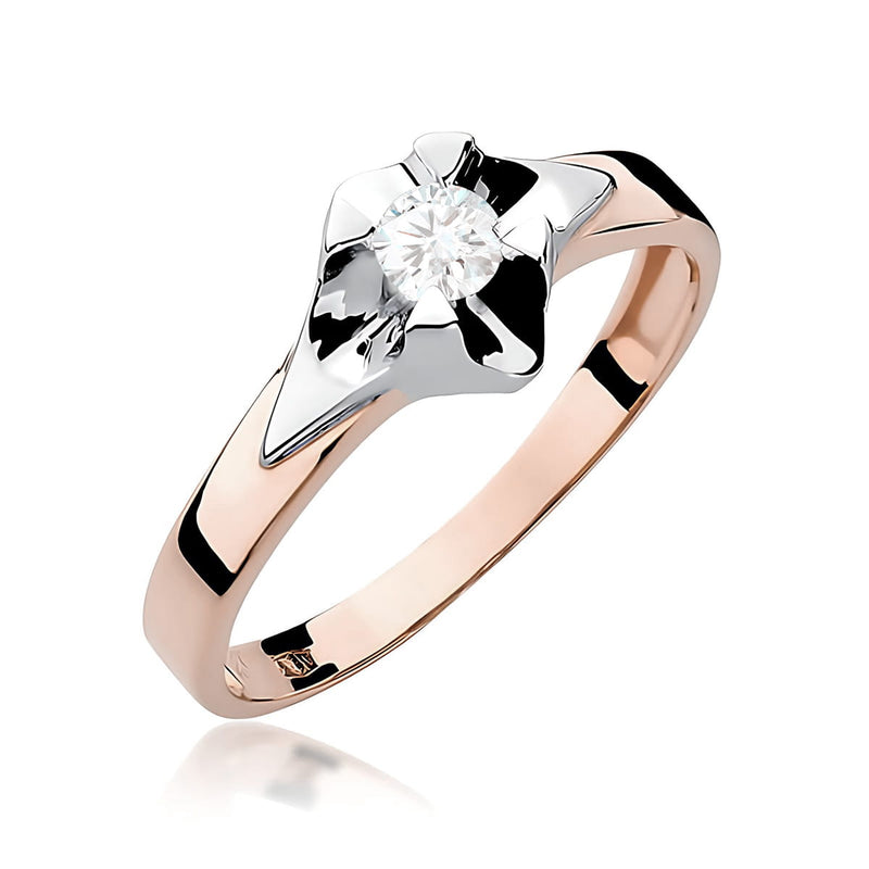 Inel Aur 14K cu Diamant de Laborator 0.25 ct, imaginea 5 din 12