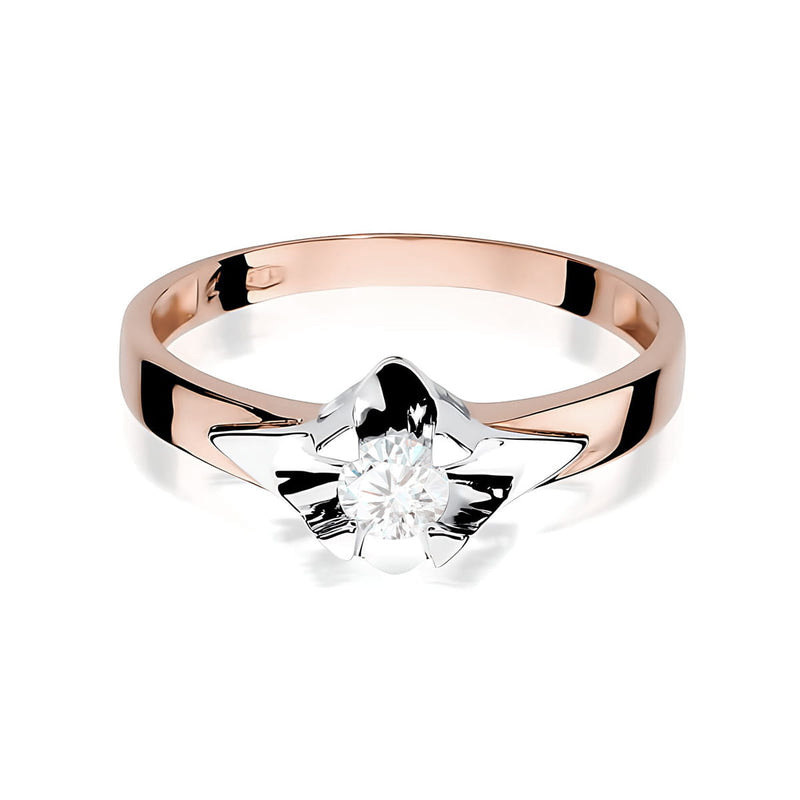 Inel Aur 14K cu Diamant de Laborator 0.30 ct, imaginea 6 din 12