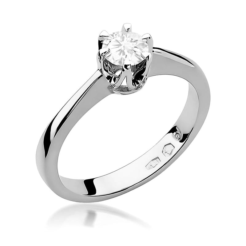 Inel Aur 14K cu Diamant de Laborator 0.25 ct, imaginea 9 din 12