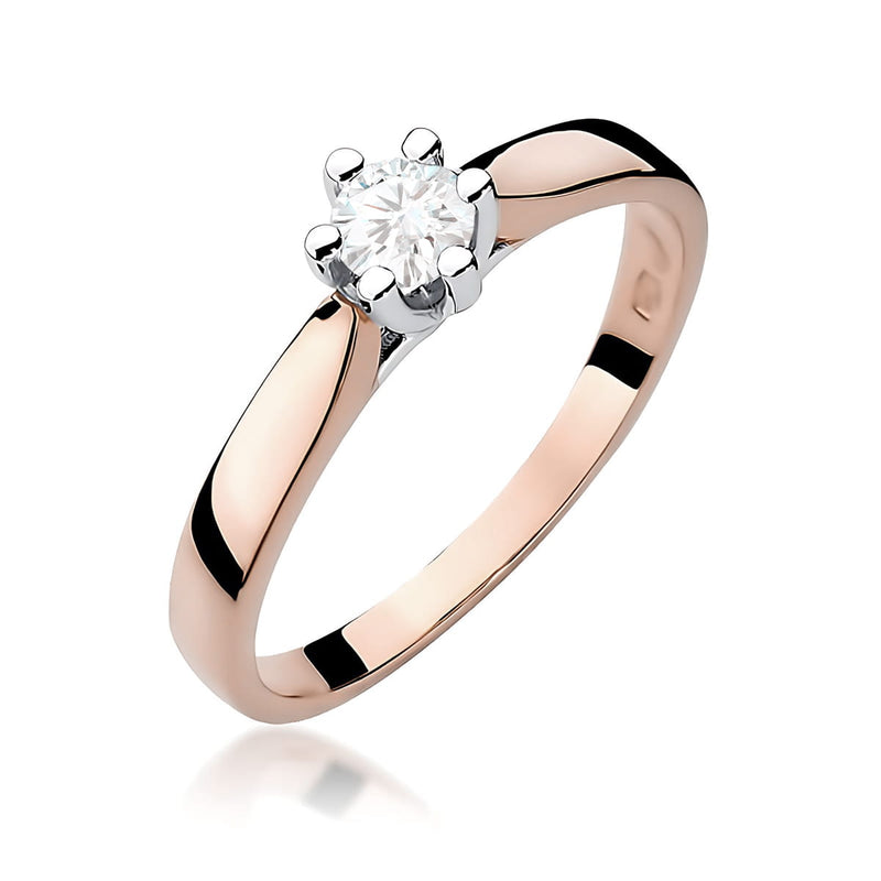 Inel Aur 14K cu Diamant de Laborator 0.25 ct, imaginea 5 din 12