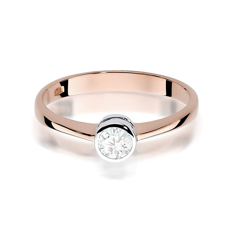 Inel Aur 14K cu Diamant de Laborator 0.25 ct, imaginea 6 din 12