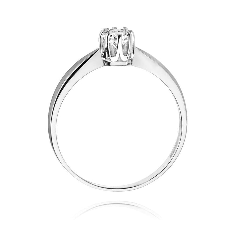 Inel Aur 14K cu Diamant de Laborator 0.20 ct, imaginea 11 din 12