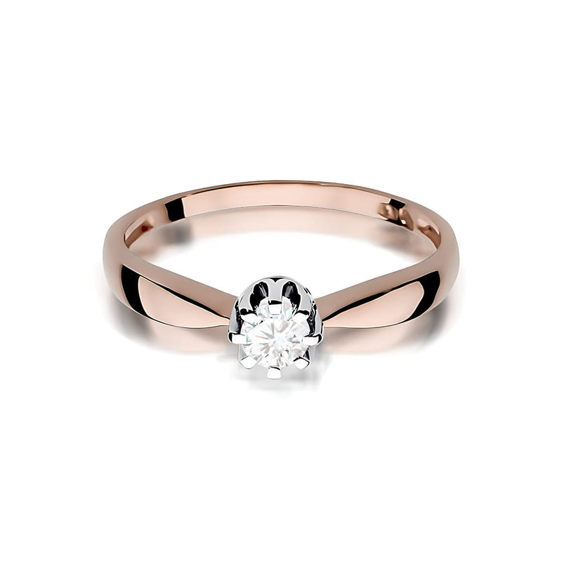 Inel Aur 14K cu Diamant de Laborator 0.20 ct, imaginea 6 din 12