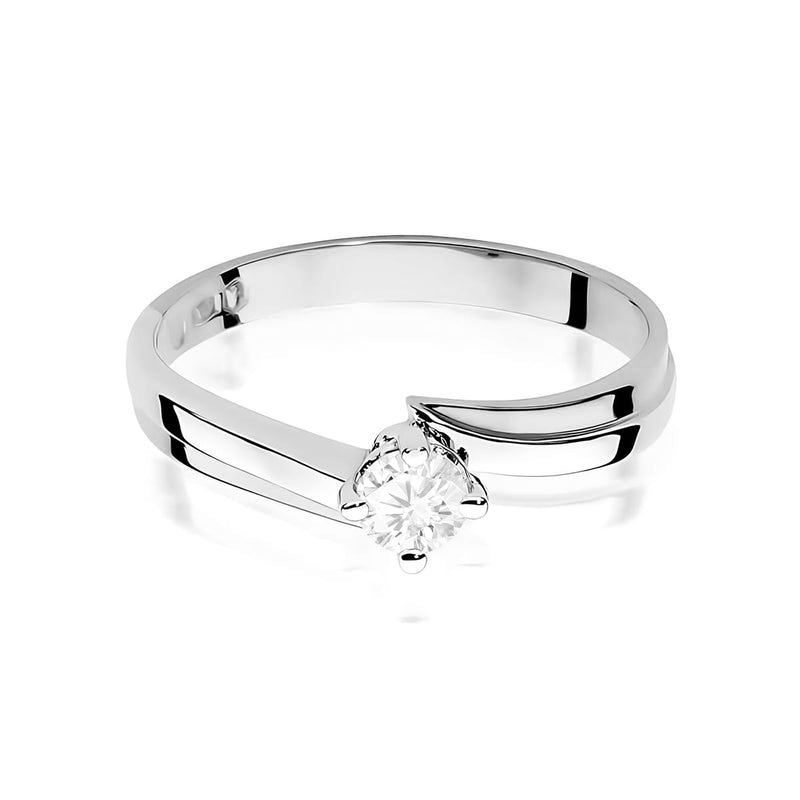 Inel Aur 14K cu Diamant de Laborator 0.25 ct, imaginea 10 din 12