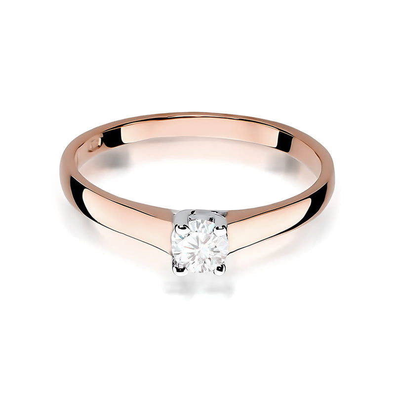 Inel Aur 14K cu Diamant de Laborator 0.20 ct, imaginea 6 din 12