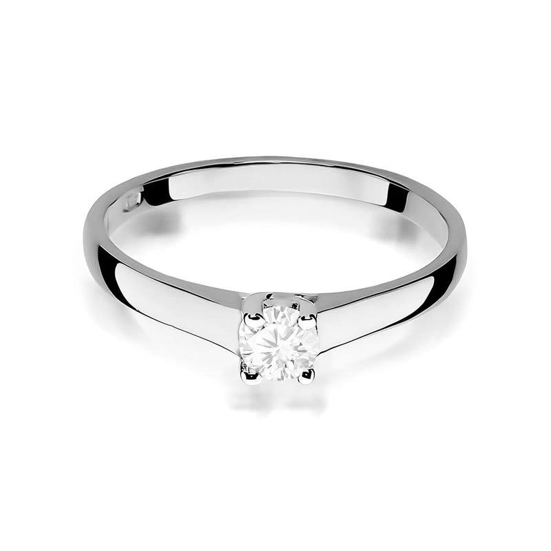 Inel Aur 14K cu Diamant de Laborator 0.20 ct, imaginea 10 din 12