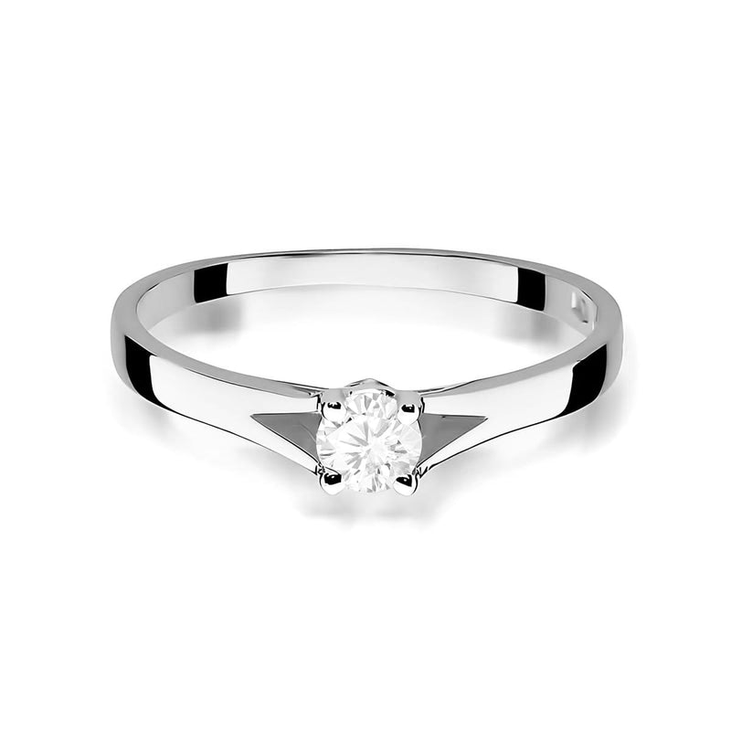 Inel Aur 14K cu Diamant de Laborator 0.20 ct, imaginea 10 din 12