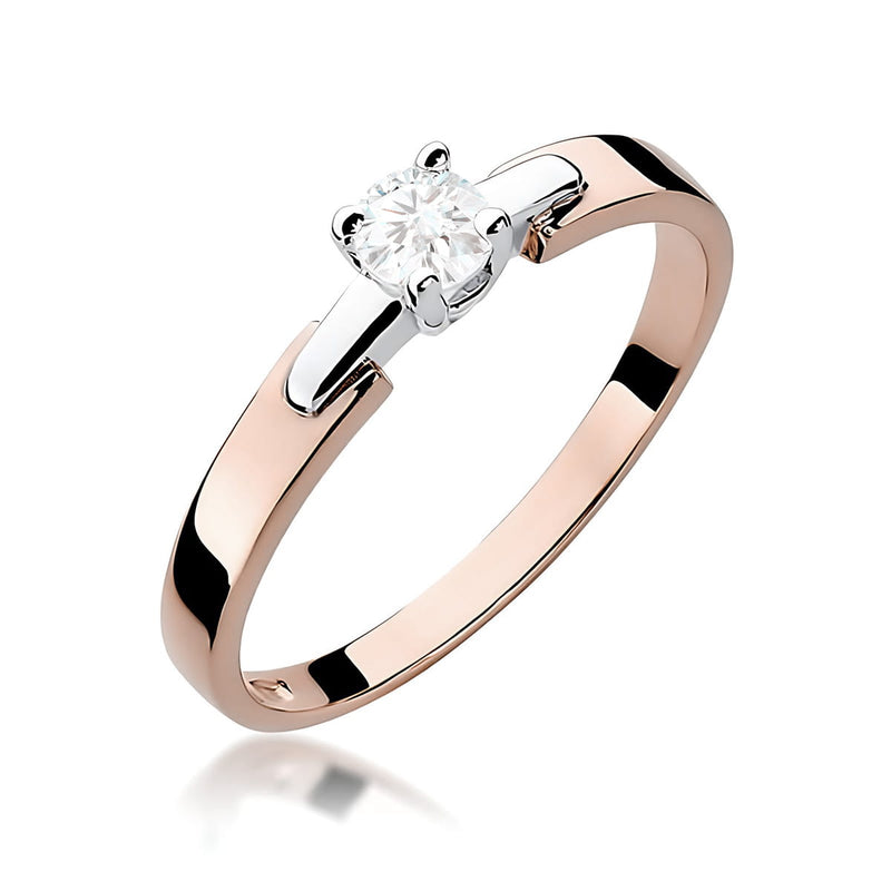 Inel Aur 14K cu Diamant de Laborator 0.20 ct, imaginea 5 din 12