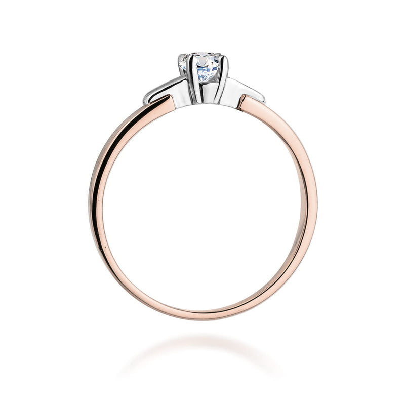 Inel Aur 14K cu Diamant de Laborator 0.20 ct, imaginea 7 din 12