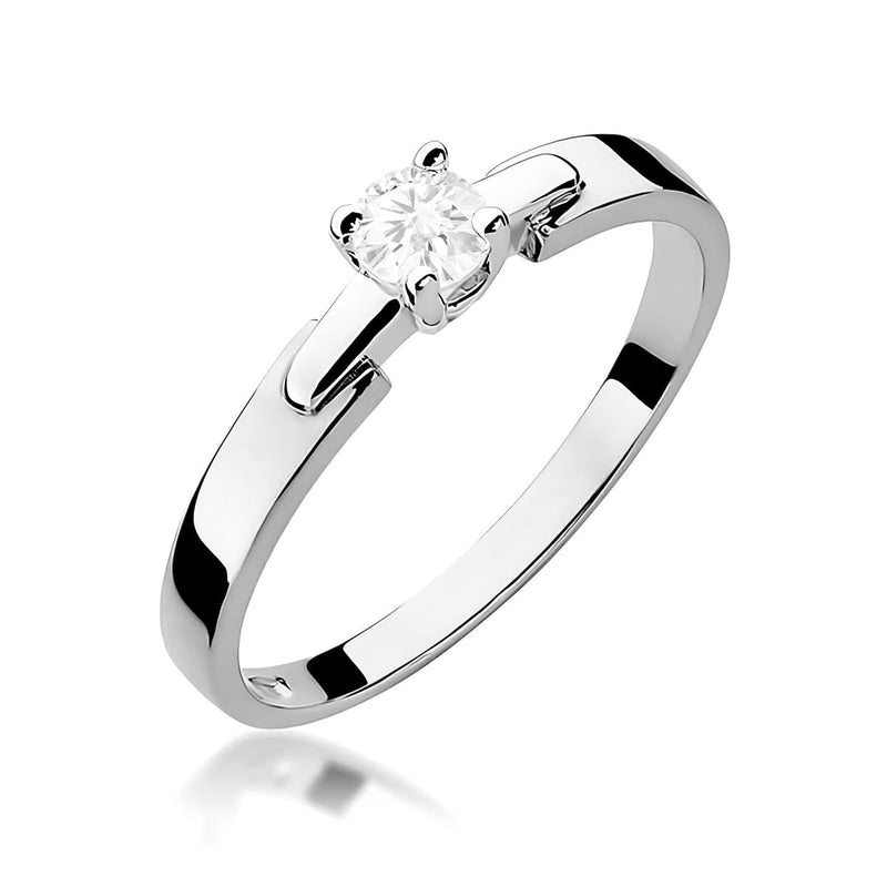Inel Aur 14K cu Diamant de Laborator 0.20 ct, imaginea 9 din 12