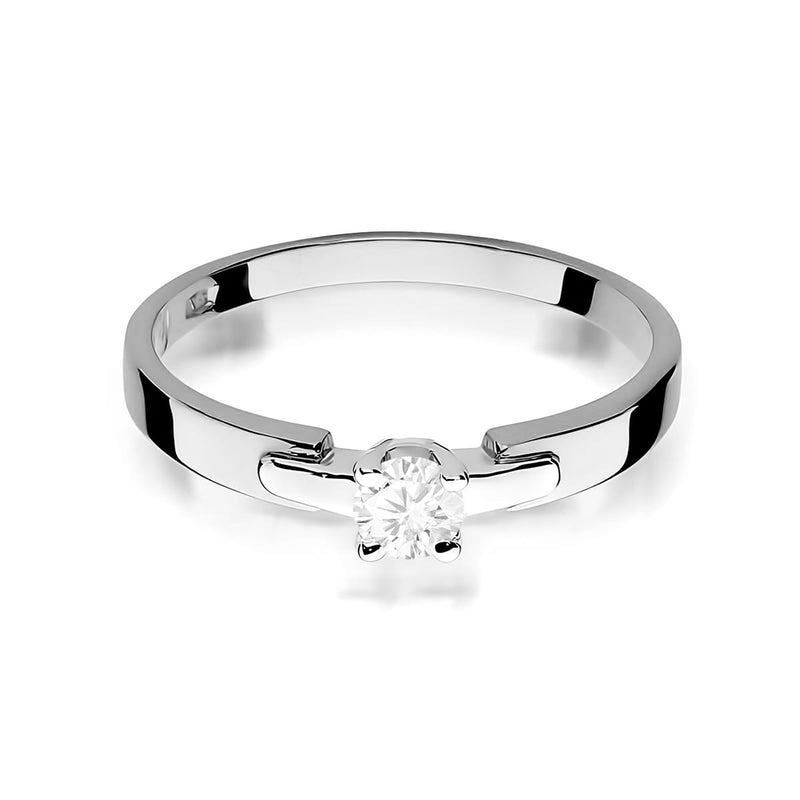 Inel Aur 14K cu Diamant de Laborator 0.20 ct, imaginea 10 din 12